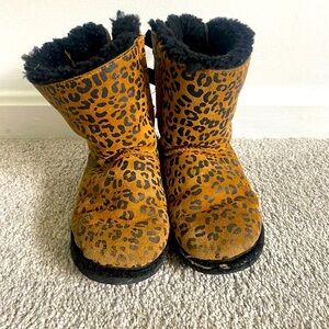 Ugg size 12 cheetah boots
